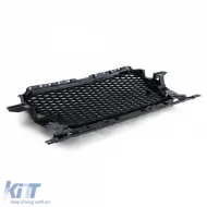 Griglia Sportiva a Nido d'Api senza Emblema Nero Lucido, adatta per Audi Q5 8R 12-16-image-6192192