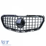 Griglia sportiva nera lucida adatta per Mercedes Sprinter W906 Facelift 13-18-image-6203738