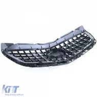 Griglia sportiva nera lucida adatta per Mercedes Sprinter W906 Facelift 13-18-image-6203743