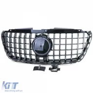 Griglia sportiva nera lucida cromo adatta per Mercedes Sprinter W907 910 dal 18-image-6201300