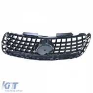 Griglia sportiva nera lucida cromo adatta per Mercedes Sprinter W907 910 dal 18-image-6201306