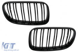 image-20-Griglie Calandra per BMW Serie 3 E92 E93 Coupe Cabrio LCI 2010-2015 Doppia banda