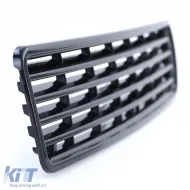 Grill ohne Emblem schwarz, geeignet für Audi 80 B4 Sedan Avant Cabriolet-image-6199430