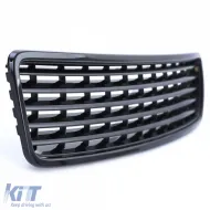 Grill ohne Emblem schwarz geeignet für Audi A4 B5 94-00-image-6209854