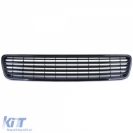 Grill ohne Emblem schwarz geeignet für Audi A4 B5 94-00-image-6209856