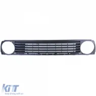 Grill ohne Emblem schwarz, geeignet für VW Golf 2 83-91-image-6195194