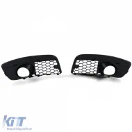 Grill ohne Emblem + Stoßstangengitter-Set geeignet für VW Golf 5 GTI 03-09-image-6252301