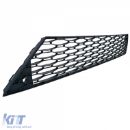 Grill-Upgrade Kühlergrill in der Stoßstange geeignet für Seat Leon 5F FR 2012-2016-image-6207952