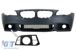 image-34-Grille antibrouillard côté DROIT pour BMW 5 F10 F11 LCI 14-17 uniquement M-Tech LCI pare-chocs