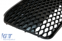 Grille avant pour Audi R8 42 1ère génération Facelift 13-15 RS Look Noir brillant-image-6082295