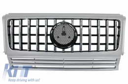 image-37-Grille avant pour Mercedes G W463 1990-2014 G63 GT-R Panamericana Look argent-