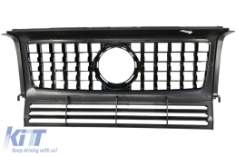 Grille avant pour MERCEDES G W463 1990-2014 Nouveau G63 GT-R Panamericana Design-image-6031956