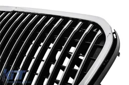 Grille avant pour Mercedes GLS SUV X167 Facelift (2023-up) M-Design Chrome-image-6128539
