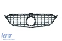 image-72-Grille avant pour Mercedes W205 S205 A205 C205 Facelift 03.18-20 avec 360 Caméra