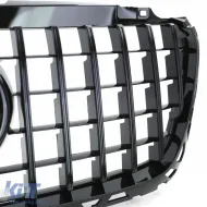 Grille avant sport noir brillant adapté pour Mercedes Sprinter W907 910 à partir de 18-image-6204016