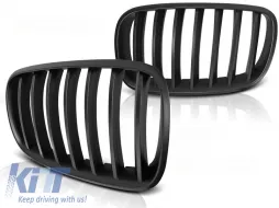 image-66-GRILLE BLACK MATT fits BMW X5 E70 X6 E71  08-