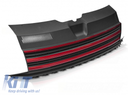 GRILLE BLACK RED fits VW T6 15-19 - TTGV6028742