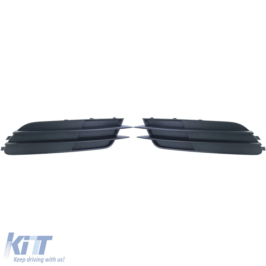 Grille bumper fog light covers left right for Audi A6 C7 4G 10-14