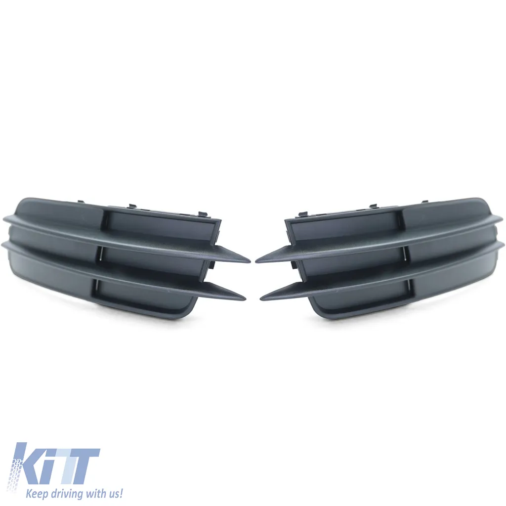 Grille bumper fog light covers left right for Audi A6 C7 4G 10-14