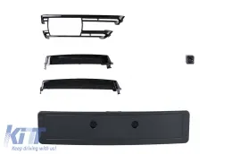 Grille Calandre pour BMW Série 4 G22 Coupé et G23 Cabriolet 2020- Noir-image-6211405