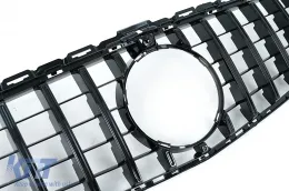 Grille Calandre pour Mercedes C W205 S205 C205 S205 14-20 GT-R Panamericana Look-image-6128309