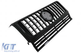 Grille Calandre pour Mercedes Classe G W463 2002-2017 G63 GT-R Panamericana Design-image-6099314