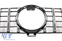 Grille Calandre pour Mercedes CLS W219 2005-2008 GT-R Panamericana Design Chrome-image-6096216
