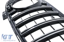 Grille Calandre pour Mercedes GLE Coupe C292 2015-2018 GT-R Panamericana Look-image-6128563