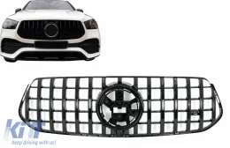 Grille Calandre Pour Mercedes GLE SUV W167 V167 GLE C167 Sport Line 2019+ GTR Look-image-6108087