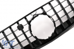 Grille Calandre pour Mercedes S C217 Facelift A217 Facelift 18+ GT-R Panamericana Look Noire-image-6064373