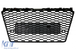 Grille Calandre Sans Emblème pour Audi A7 4G Pre-Facelift 2010-2014 RS7 Design-image-6082198