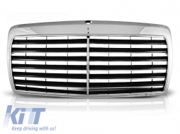 GRILLE CHROME fits MERCEDES W124 E-KLASA 01.85-04.93