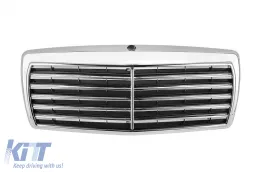 image-14-Grille chromée/noire adaptée pour Mercedes C-Class W201 190 1988-1993