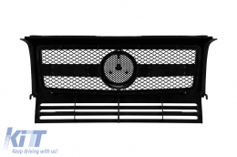 GRILLE CHROME/GRIS TYPE A Design adapté pour MERCEDES G CLASS W463 1990-2018-image-6146129