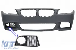 image-30-Grille côté gauche pour BMW 5 F10 F11 NON-LCI 10-14 uniquement pour pare-chocs M-Tech