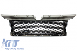 Grille Côté Évents pour Sport 2005-2008 L320 Autobiography Look Noir Platine-image-6020581