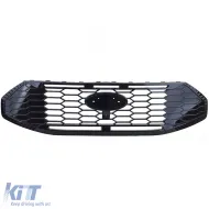 Grille de radiateur noire brillante adaptée pour Ford Tourneo Transit Custom à partir de 2023-image-6208916