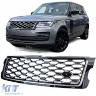 image-0-Grille de radiateur noire et argentée adaptée pour Range Rover Vogue L405 18-22