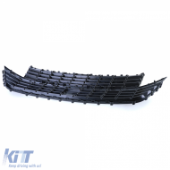 Grille de radiateur sans emblème noir brillant, adaptée pour VW T6.1 Bus+Transporter facelift à partir de 19-image-6198784