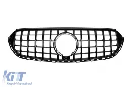 image-15-Grille de type GT laqué noir adapté pour Mercedes GLC X254 après 2023 pour le modèle avec pare-chocs tout-terrain
