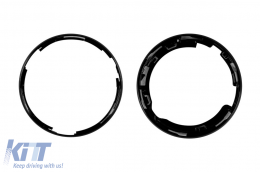 Grille en carbone de type Brabus adaptée pour Mercedes Classe C W205, S205 2014-2021-image-6138665