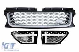 image-58-Grille Ensemble Ventilations pour Sport 09-13 L320 Autobiography Noir Argent