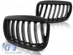 image-16-GRILLE GLOSSY BLACK fits BMW X5 E53 04-06