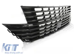 GRILLE GLOSSY BLACK fits VW T6.1 20--image-6270106