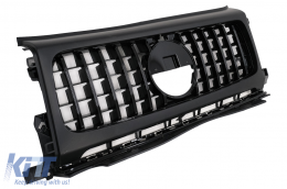 Grille & Phares Couvertures Pour Mercedes G W464 W463A G63 AMG 06.18+ GT-R Look-image-6091908