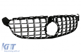 Grille pour Mercedes Classe C C63 C63S W205 S205 A205 C205 03.2018-2020 360 caméra-image-6086623