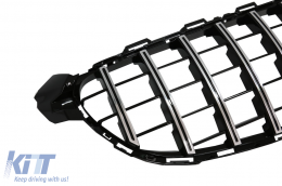 Grille pour Mercedes Classe C C63 C63S W205 S205 A205 C205 03.2018-2020 360 caméra-image-6086624