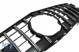 Grille pour Mercedes Classe SL R231 2012-2016 GT-R Panamericana Look Noir Chrome-image-6090236