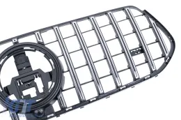 Grille pour Mercedes GLE SUV W167 V167 GLE C167 Pack Sport 2019-2023 GTR Look Caméra-image-6128545