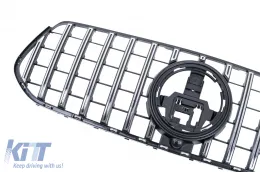 Grille pour Mercedes GLE SUV W167 V167 GLE C167 Pack Sport 2019-2023 GTR Look Caméra-image-6128547